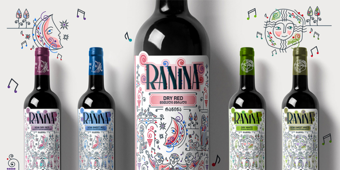 Dugladze wine company applies Uniflex printing technologies to support a brand idea