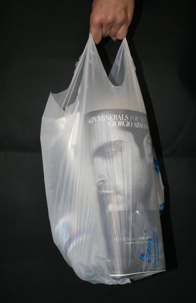 T-shirt bags - Biodegradable and compostable