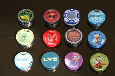 Tin plate boxes click-clack
