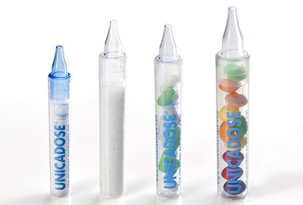 Unicadose, an alternative to glass vials, is unbreakable, safe, cost-effective, and sustainable.