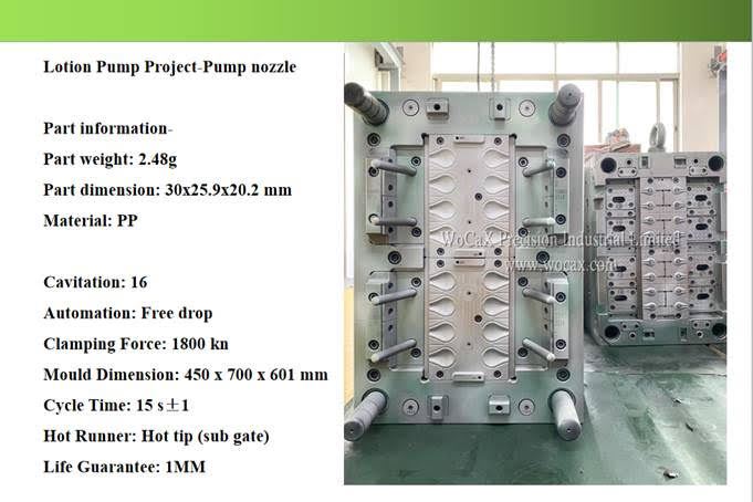 16-Cavity Pump Nozzle Mold