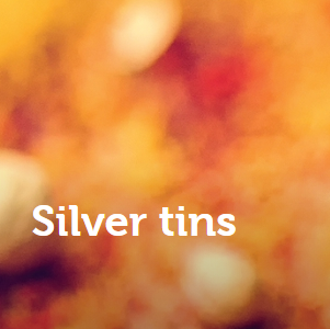 Silver tins