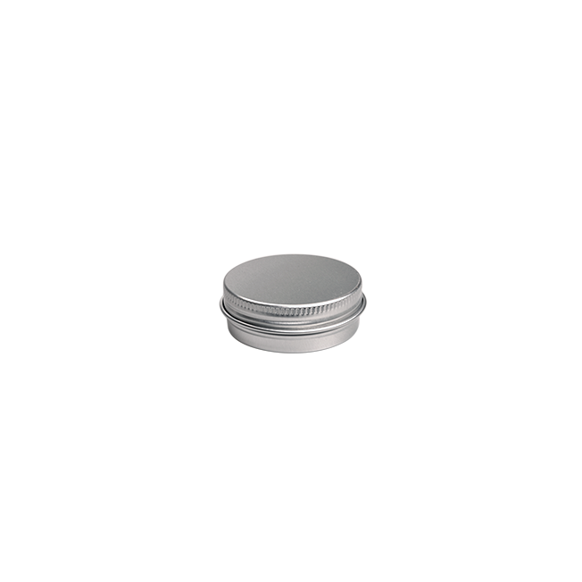 15 ml. Aluminium Tin  with Screwlid and EPE Liner