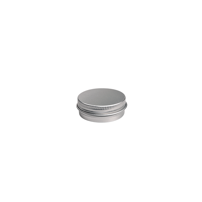 15 ml. Aluminium Tin  with Screwlid and EPE Liner