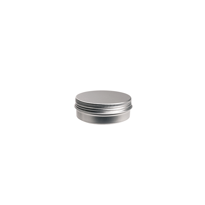 30 ml. Aluminium Tin with Screwlid and EPE Liner