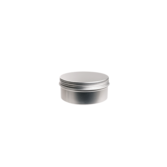 60 ml. Aluminium Tin  with Screwlid and EPE Liner