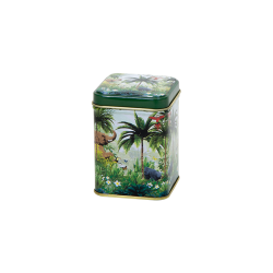 50 g square tin with slip lid