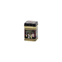 Square tin 25 g with slip lid