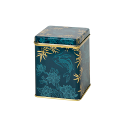 100 g square tin with slip lid