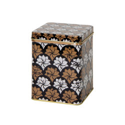 200 g square tin with slip lid