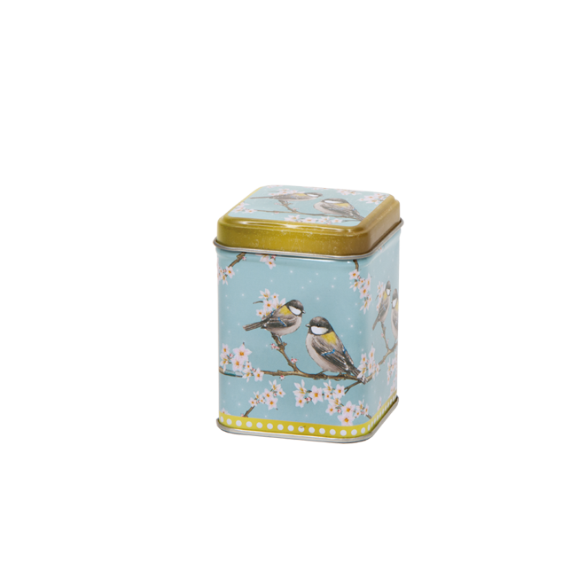 50 g square tin with slip lid