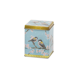 100 g square tin with hinged lid