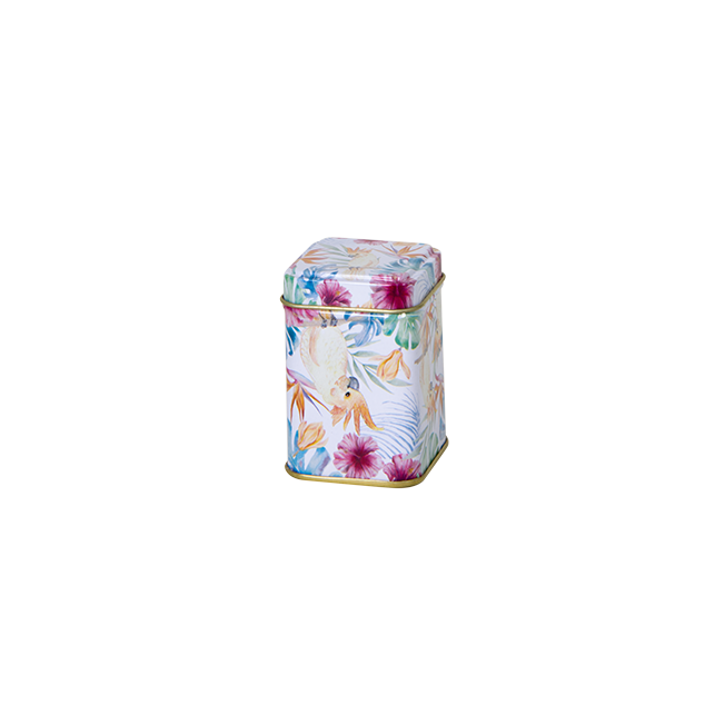 25 g square tin with slip lid