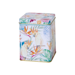 200 g square tin with slip lid