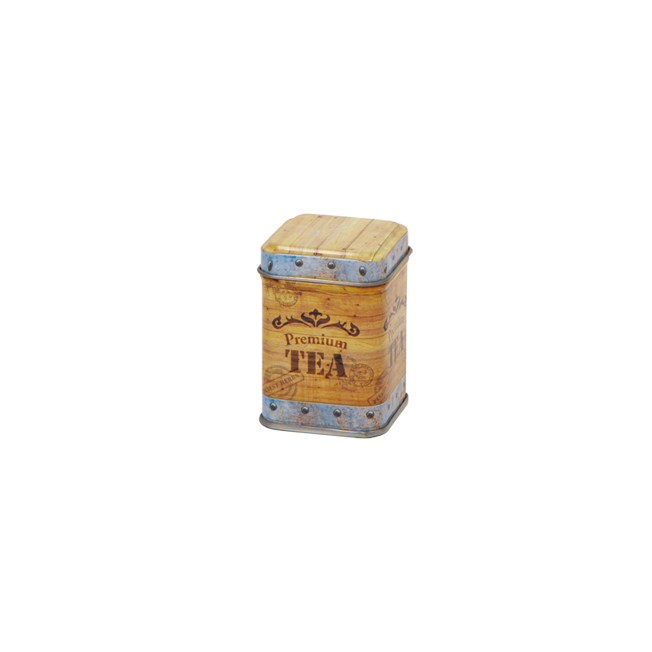 25 g square tin with slip lid
