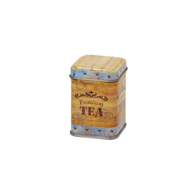 50 g square tin with slip lid