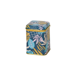 50 g square tin with slip lid