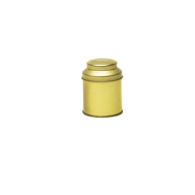Round Tin With Domed Lid, Small
