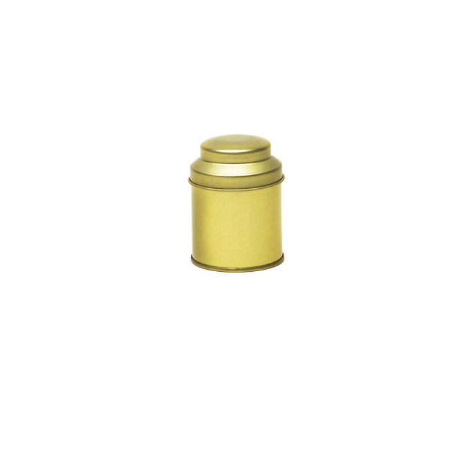 Round Tin With Domed Lid, Small