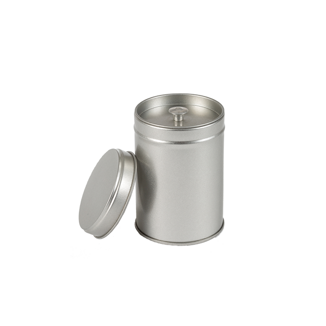 Spice tin with inner lid