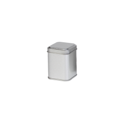 Square tin 25 g with sliplid