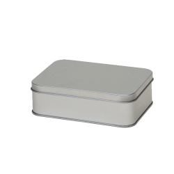 Rectangular tin with sliplid