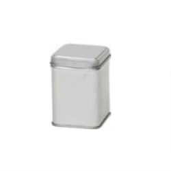 Square tin 50 g with sliplid