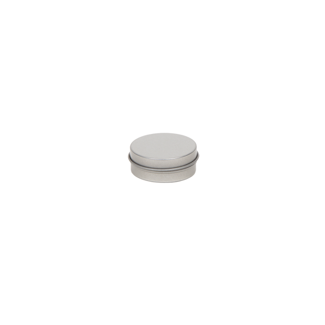 Pill box round with slip lid, small