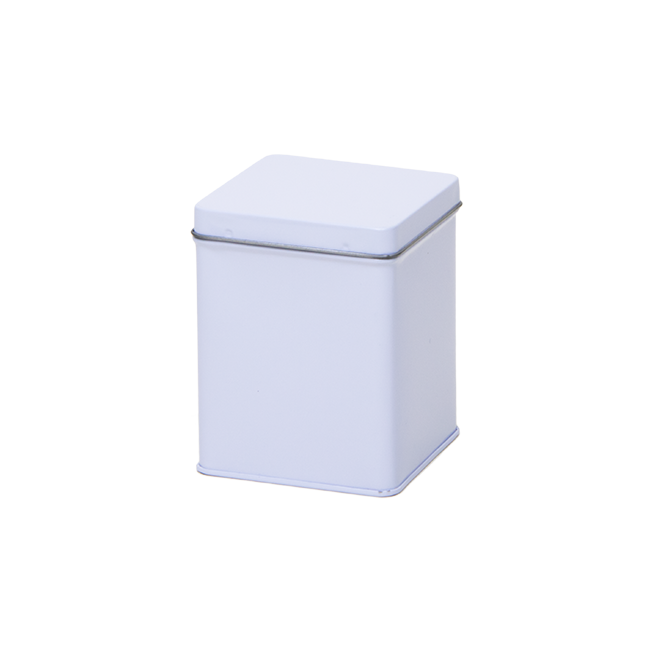 100 g square tin with slip lid