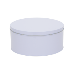 Round cake tin with slip lid, large
