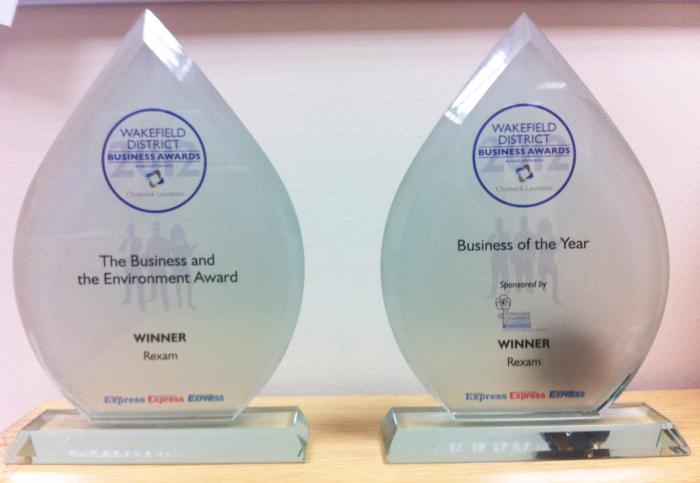 Rexam achieves double win at Wakefield Express Business Awards including "Business of the Year"