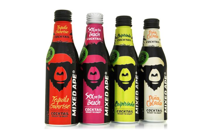 Mixed Ape chooses Rexams Fusion bottle to shake up new cocktail range