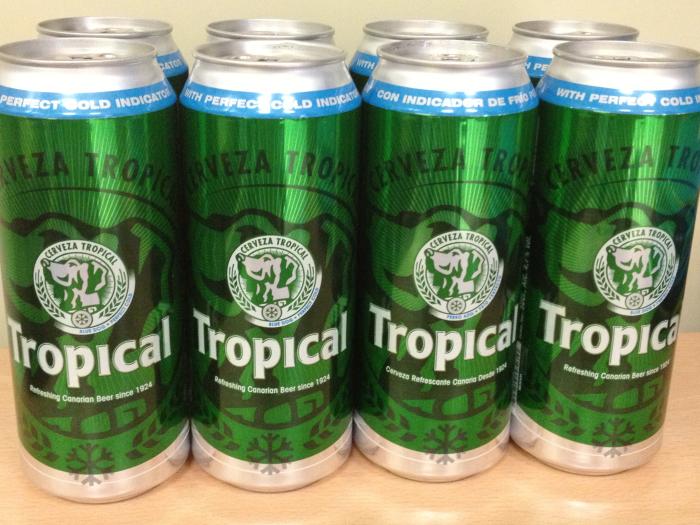 Tropical adds new can with Thermochromic ink to range as weather heats up in the Canary Islands