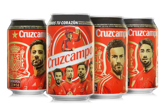 Cruzcampo chooses Rexam to launch innovative world cup cans
