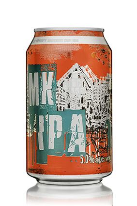 Craft brewer Concrete Cow premieres MK IPA beer in cans