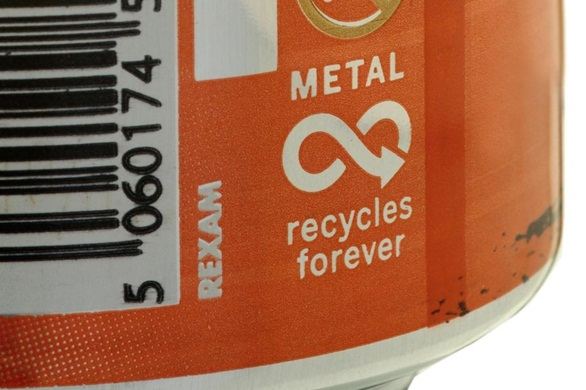 Rexam first to produce commercial beverage cans with Metal Recycles Forever logo in UK