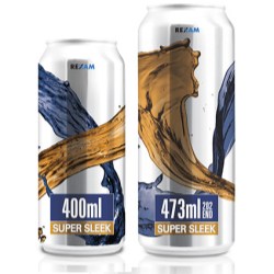 Rexam offers customers two new sleek can sizes