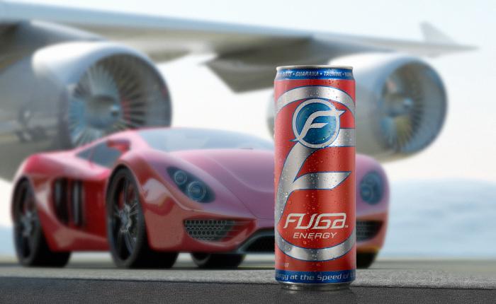 Fuga energy drink hits the market in Rexam s 12oz. "Sleek" can
