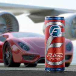 Fuga energy drink hits the market in Rexam s 12oz. Sleek can