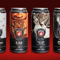 Rexam 16oz cans used to launch four core brands by Griffin Claw Brewing Co.