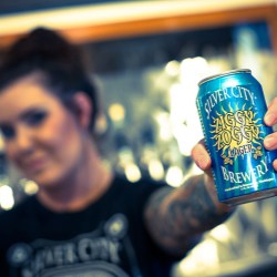 Silver City Brewerys Ziggy Zoggy summer lager available in Rexam 12oz. cans