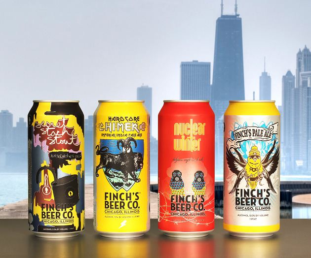 Finch's Beer Co. goes local with move to Rexam cans
