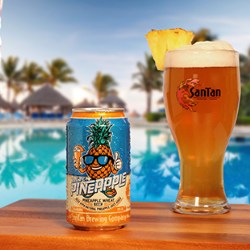 SanTan Brewing Companys Mr Pineapple Wheat Beer launches in redesigned Rexam can