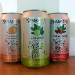NamasTea iced teas now in cans