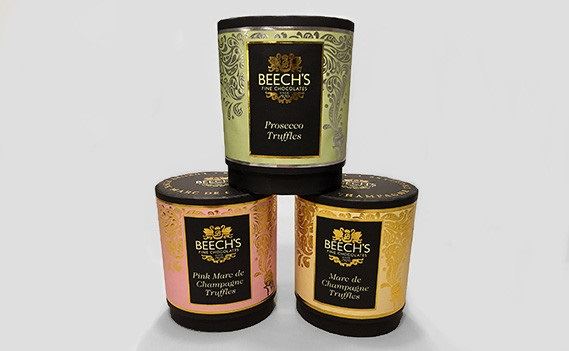 High quality packaging is the key to more shelf presence for Beechs chocolates