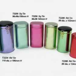 Square & Round Tins