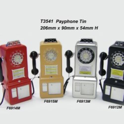 T3541 Payphone Tin