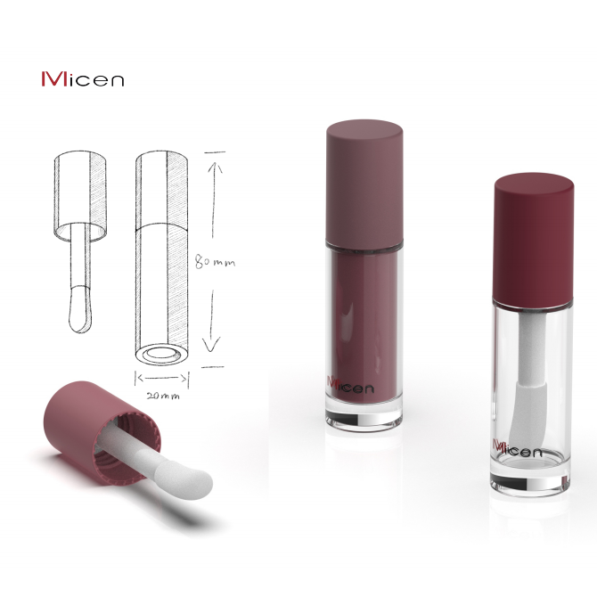 Mini Luxury Glass Vial for Lipgloss