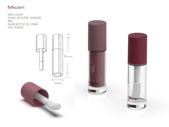 Introducing Micens Mini Luxury Glass Lip Gloss!