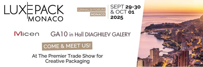 Come and Meet Micen at LuxePack Monaco - Booth GA10